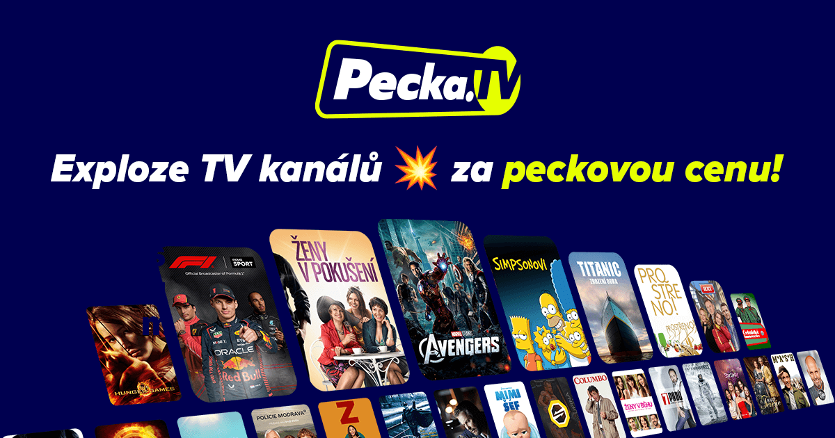 Nabídka kanálů | Pecka.TV