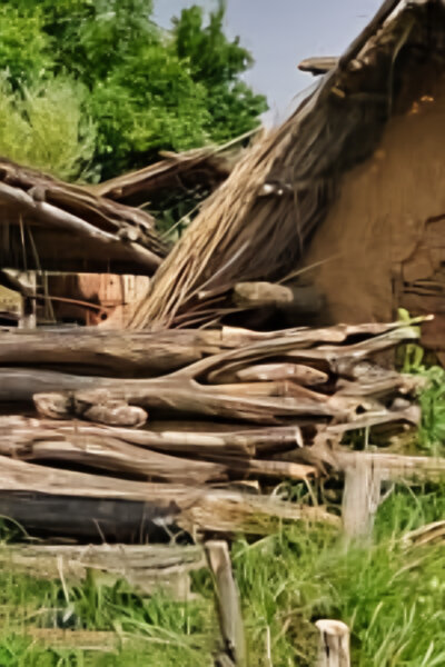 Den v pravěké vesnici