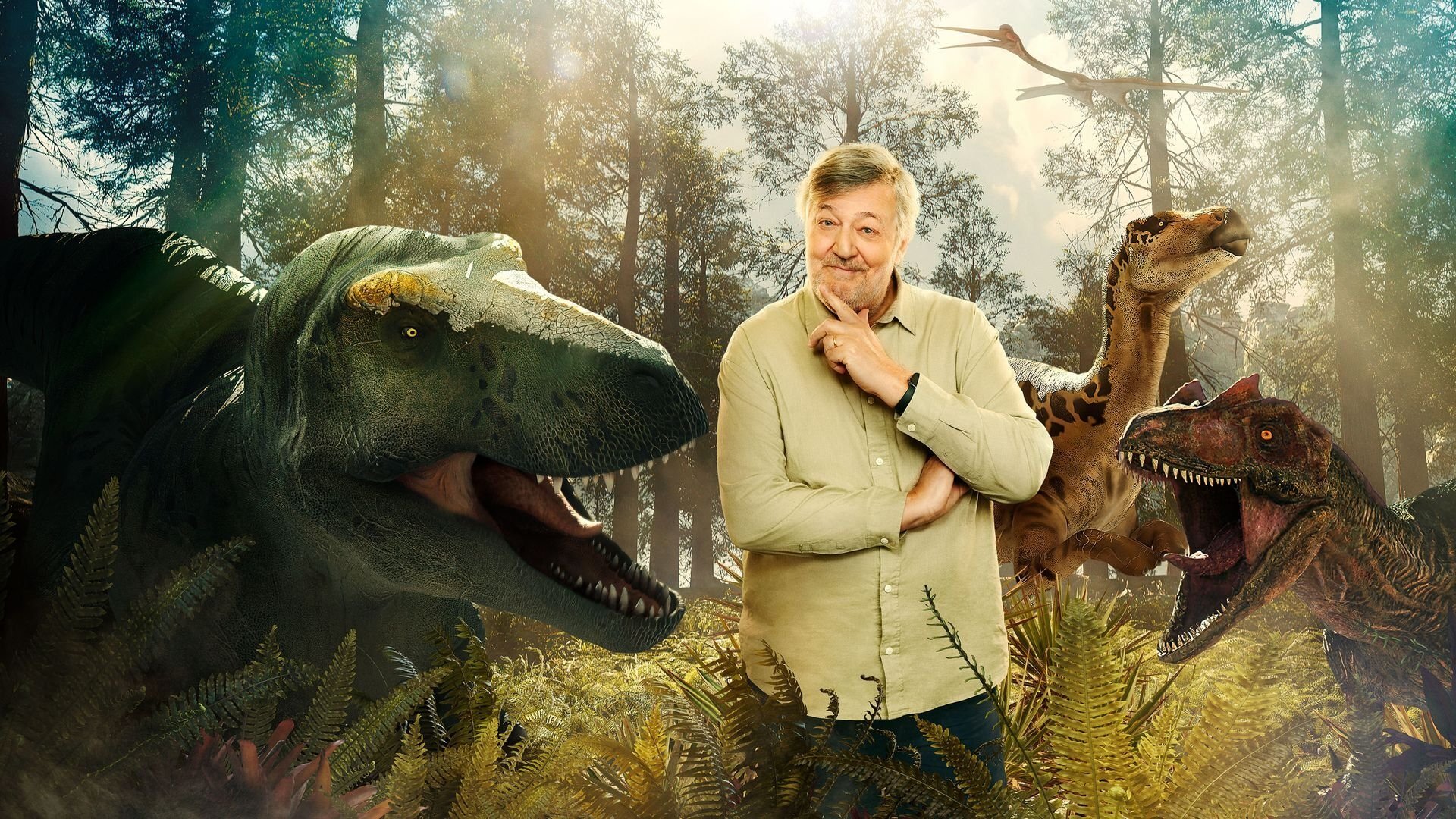 Dinosauři se Stephenem Fryem