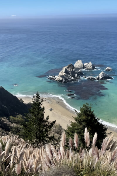 Kalifornská cesta podél Pacifiku