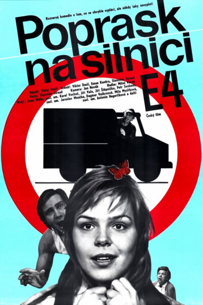 Poprask na silnici E 4