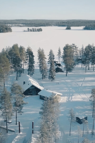 Finsko z výšky